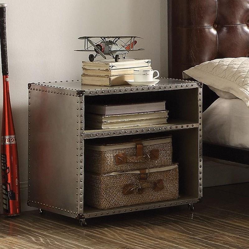 Acme Furniture Brancaster 26218 Nightstand with USB