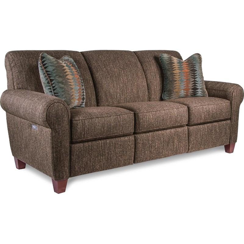 Large Picture of La-Z-Boy Bennett duo® Reclining Sofa - Mocha