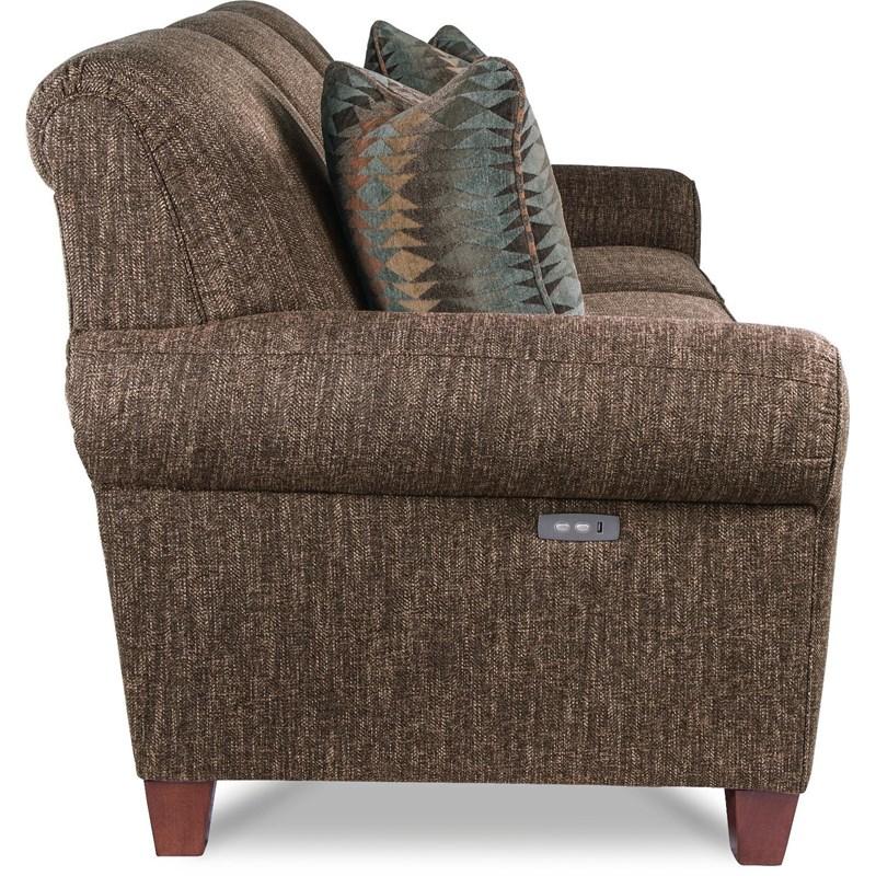 Large Picture of La-Z-Boy Bennett duo® Reclining Sofa - Mocha