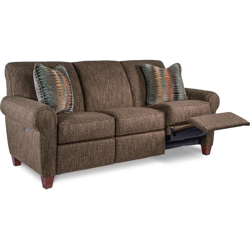 Large Picture of La-Z-Boy Bennett duo® Reclining Sofa - Mocha