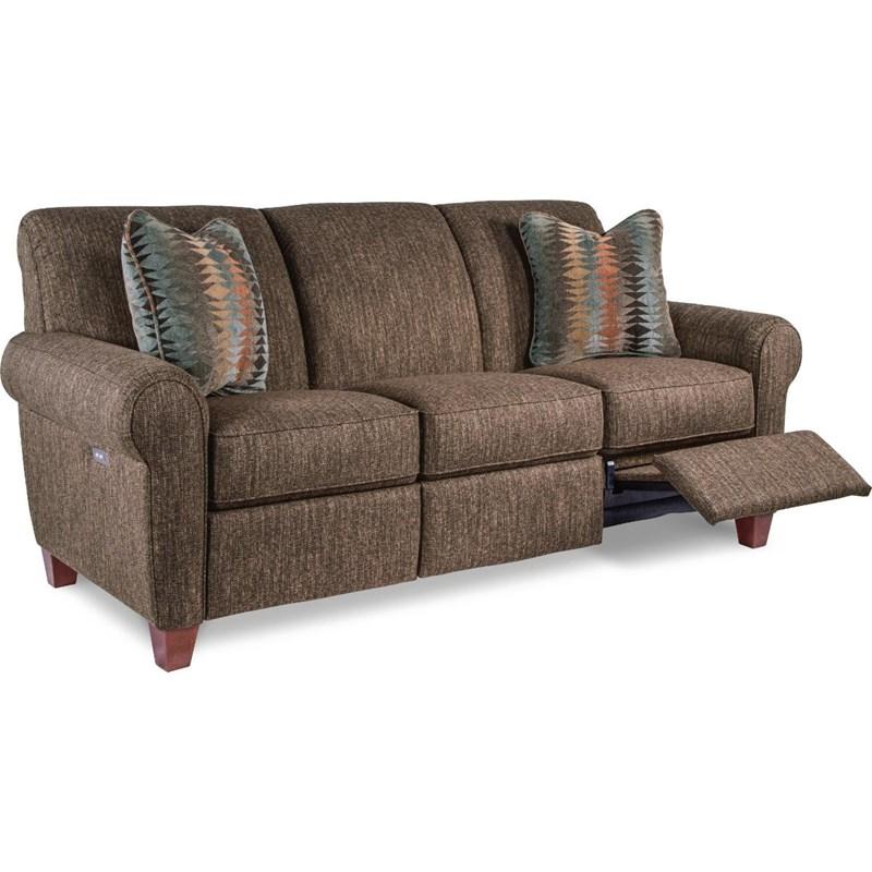 Large Picture of La-Z-Boy Bennett duo® Reclining Sofa - Mocha