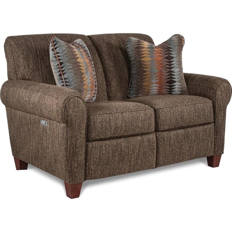 Large Picture of La-Z-Boy Bennett Duo® Reclining Loveseat - Mocha