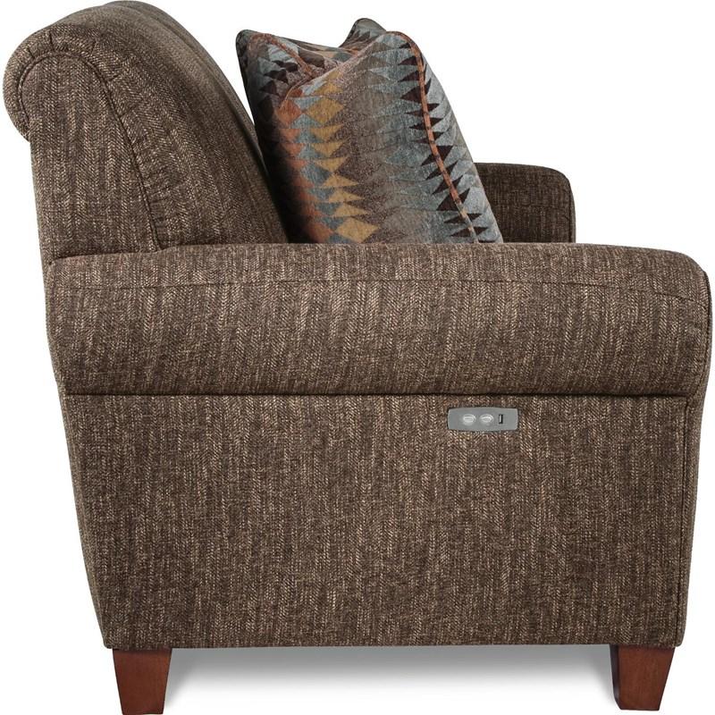 Large Picture of La-Z-Boy Bennett Duo® Reclining Loveseat - Mocha