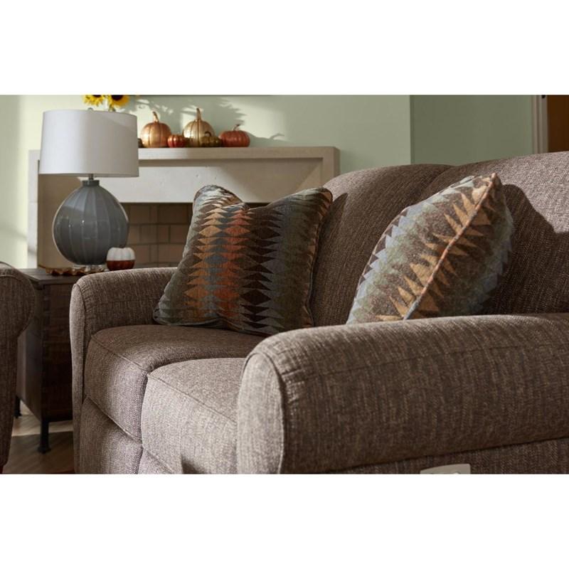 Large Picture of La-Z-Boy Bennett Duo® Reclining Loveseat - Mocha