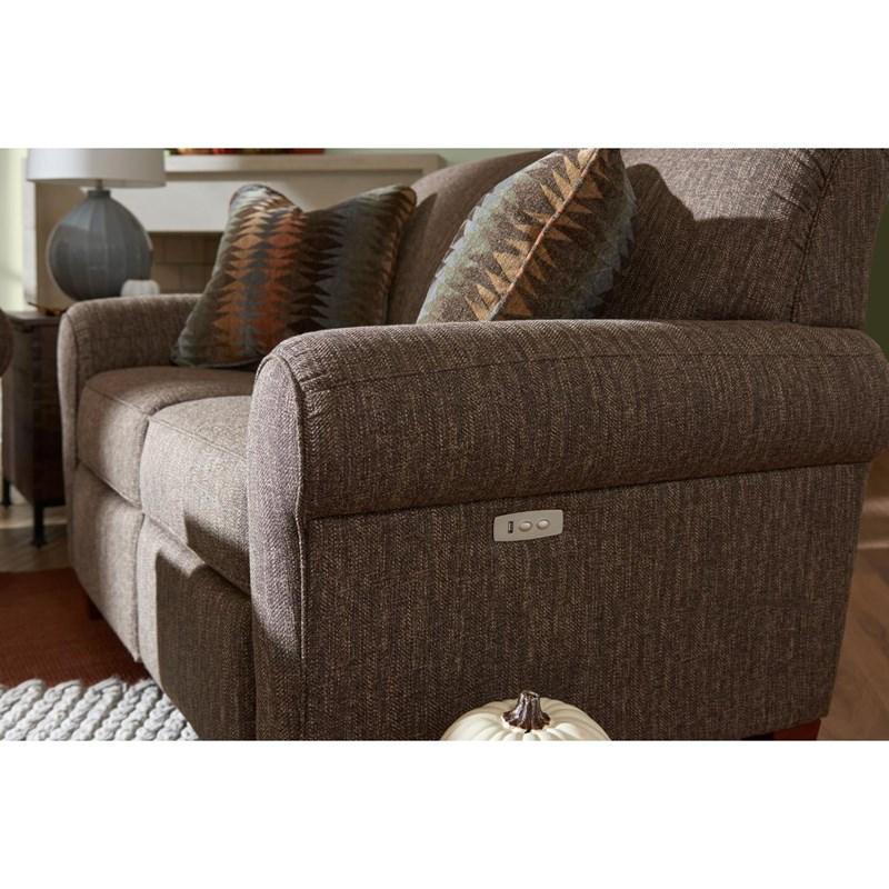 Large Picture of La-Z-Boy Bennett Duo® Reclining Loveseat - Mocha