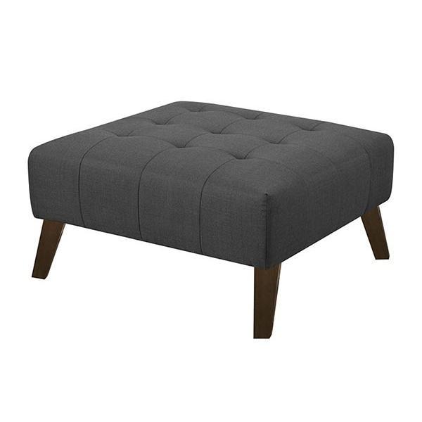 Emerald Home Furnishings Binetti U3216-22-03 Ottoman - Charcoal
