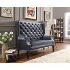 Crown Mark Odina 4943-GY Loveseat Chair