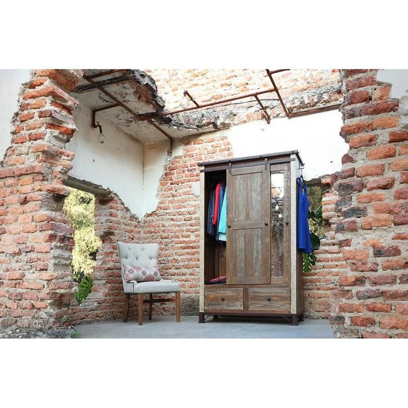 Large Picture of International Furniture Direct Antique IFD966ARMOIRE Armoire