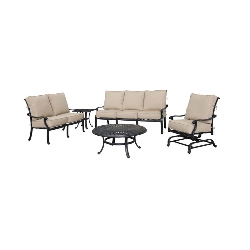 Large Picture of Emerald Home Furnishings Versailles OU1045-01-1-05 Loveseat