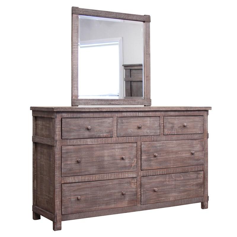 Large Picture of International Furniture Direct San Angelo IFD380MIRR Dresser Mirror