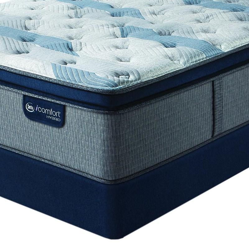 Large Picture of Serta Blue Fusion 300 Plush Pillow Top Mattress (Twin XL)