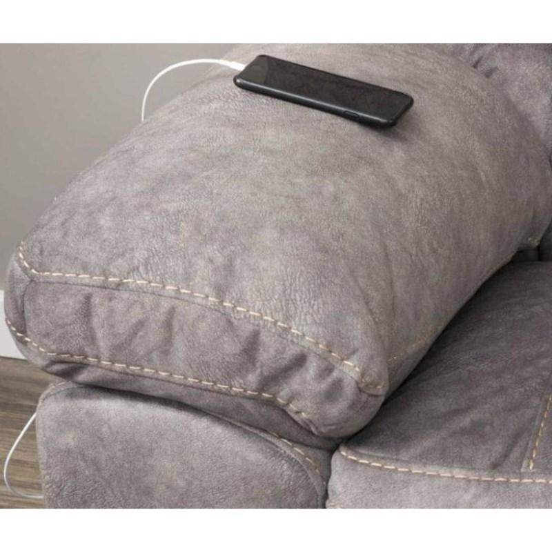 Large Picture of Catnapper Reyes 62401 Power Reclining Sofa - Graphite