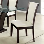 Furniture of America Manhattan CM3710WH-SC-2PK Side Chair