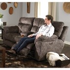 Catnapper Sedona 62229 Power Reclining Loveseat - Smoke