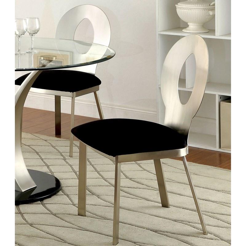 Large Picture of Furniture of America Valo CM3727SC-2PK Side Chair