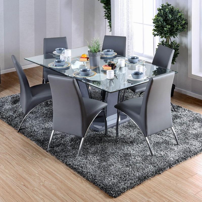 Large Picture of Furniture of America Glenview CM8372GY-T-TABLE