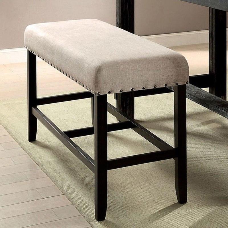 Large Picture of Furniture of America Sania CM3324BK-PBN