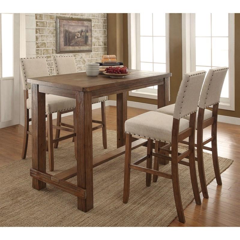Large Picture of Furniture of America Sania CM3324BC-2PK Bar Chair