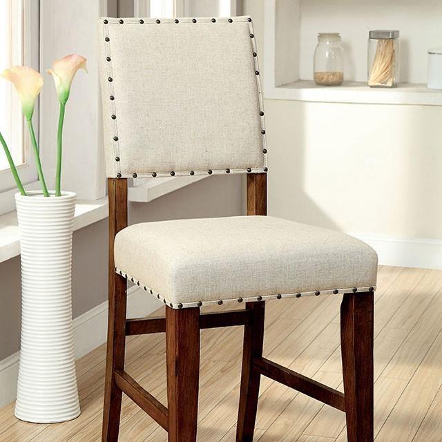 Large Picture of Furniture of America Sania CM3324PC-2PK Counter Height Chair
