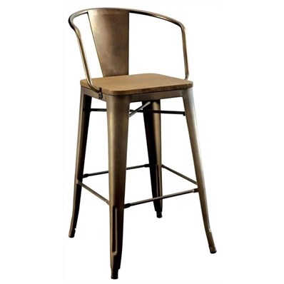 Furniture of America COOPER II CM3529PC-2PK Counter Height Chair