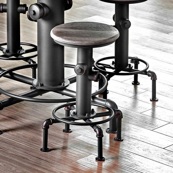 Large Picture of Furniture of America Foskey CM3367PC-2PK Counter Height Chair