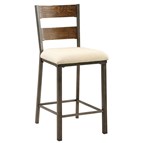 Furniture of America Jazlyn II CM3686PC-2PK Counter Height Chair