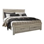 Signature Design by Ashley Bellaby B331B9 King Platform Bed with 2 Storage Drawers