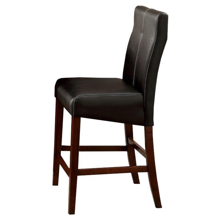 Large Picture of Furniture of America Bonneville CM3824PC-2PK Counter Height Chair