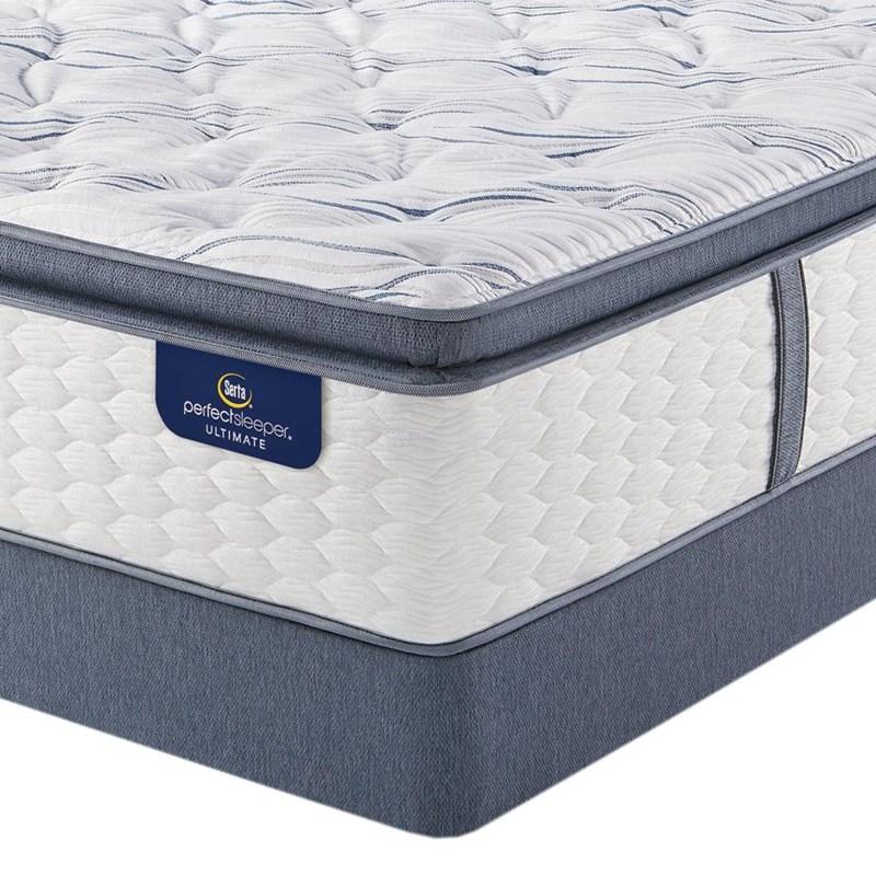 Large Picture of Serta Gannon Firm Super Pillow Top Mattress Set (Twin XL)