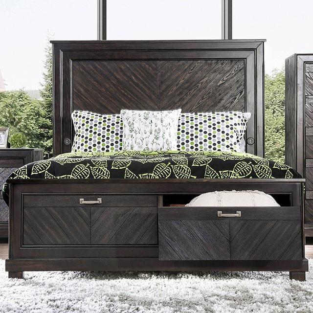 Large Picture of Furniture of America Argyros CM7315CK California King Bed