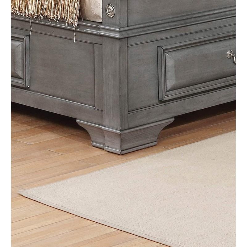 Large Picture of Furniture of America Brandt CM7302GY-CK California King Bed