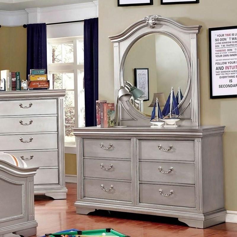 Large Picture of Furniture of America Claudia CM7199D 6-Drawer Kids Dresser