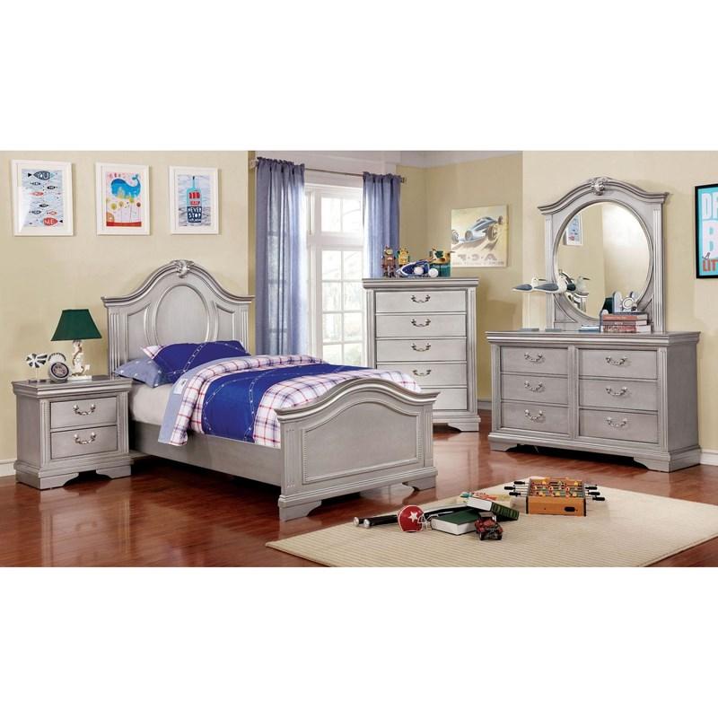 Large Picture of Furniture of America Claudia CM7199D 6-Drawer Kids Dresser