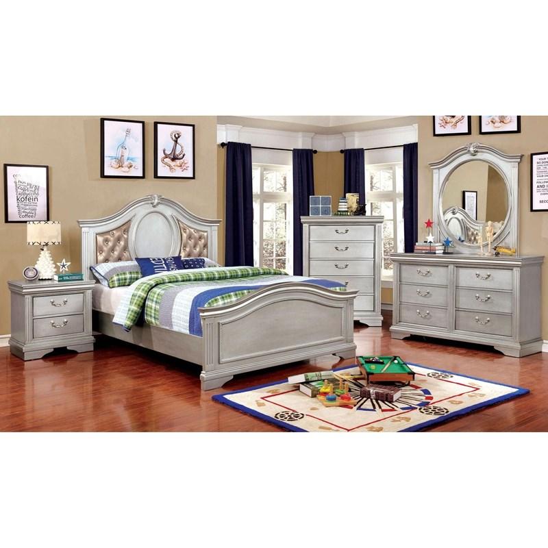 Large Picture of Furniture of America Claudia CM7199D 6-Drawer Kids Dresser