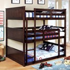 Furniture of America Therese CM-BK628F-BED Full Triple Decker Bed