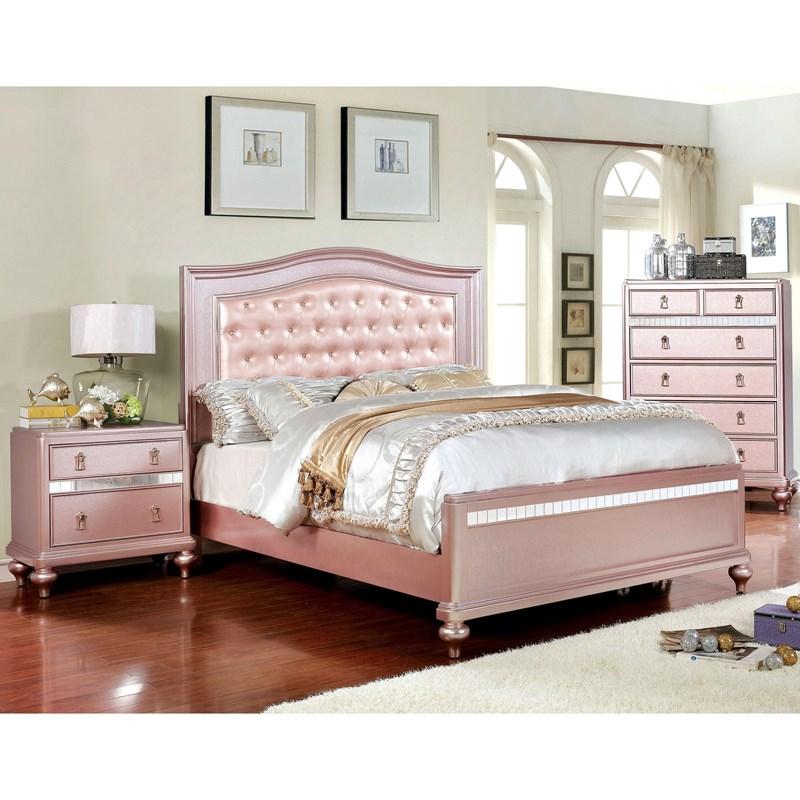 Large Picture of Furniture of America Ariston CM7171RG-F Full Bed