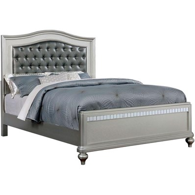 Furniture of America Ariston CM7171SV-Q Queen Panel Bed