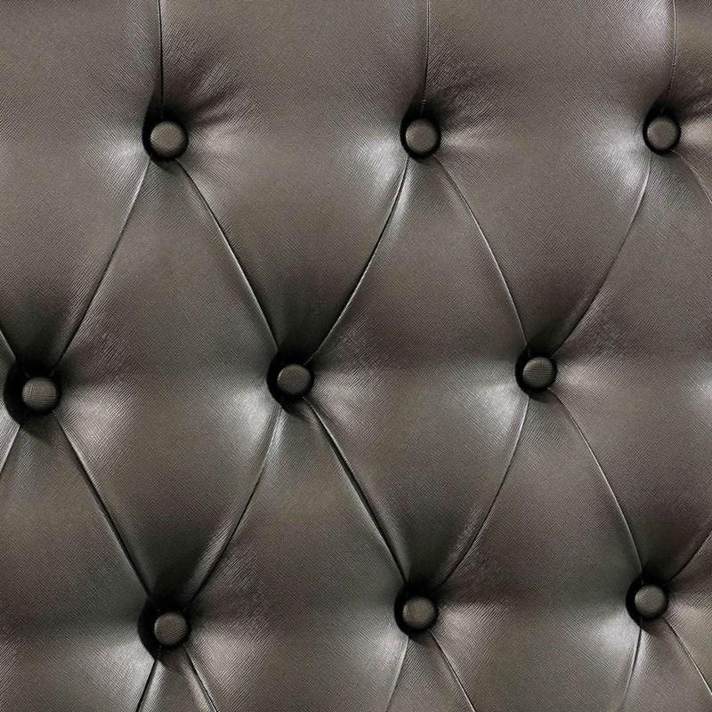 Large Picture of Furniture of America Ariston CM7171SV-Q Queen Panel Bed