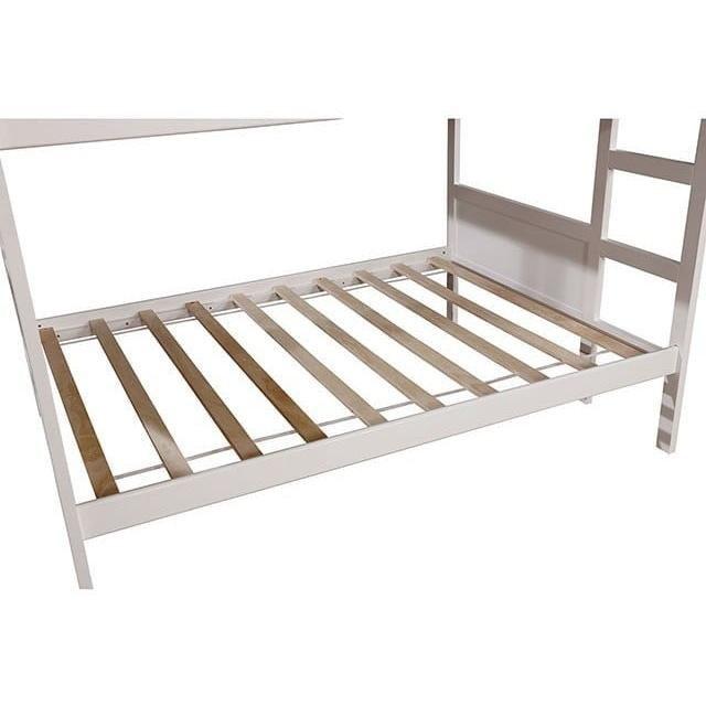 Large Picture of Furniture of America Annette CM-BK619F-GY Full over Full Bunk Bed
