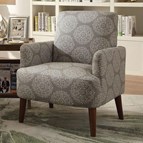 Furniture of America Bray CM-AC6189GY Accent Chair