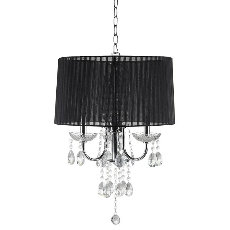 Furniture of America Jada L76733BK-H Ceiling Lamp