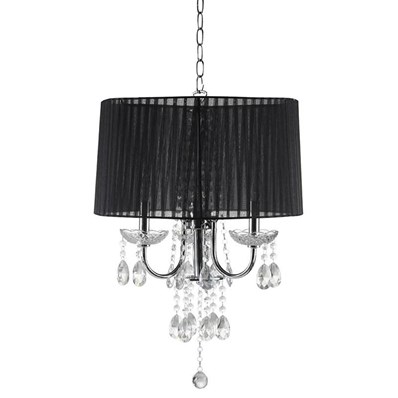 Furniture of America Jada L76733BK-H Ceiling Lamp