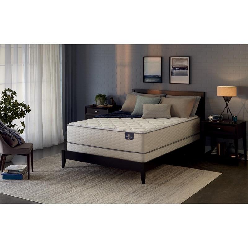 Large Picture of Serta Waitrose Plush Tight Top Mattress Set (Twin XL)
