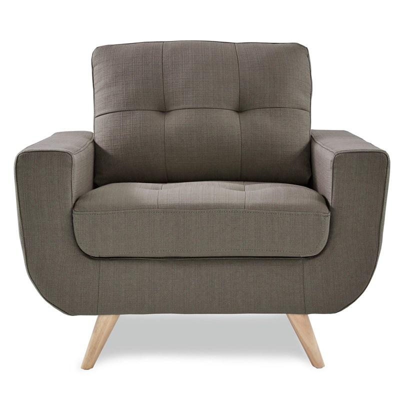 Homelegance Deryn 8327GY-1 Chair - Grey