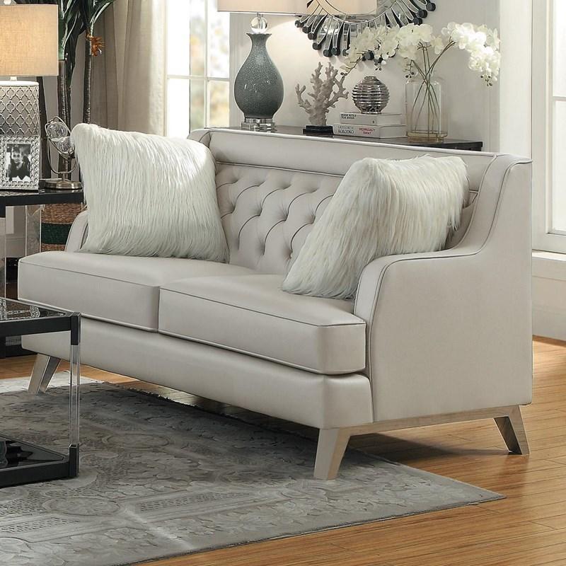 Homelegance Nevaun 8246GY-2 Loveseat