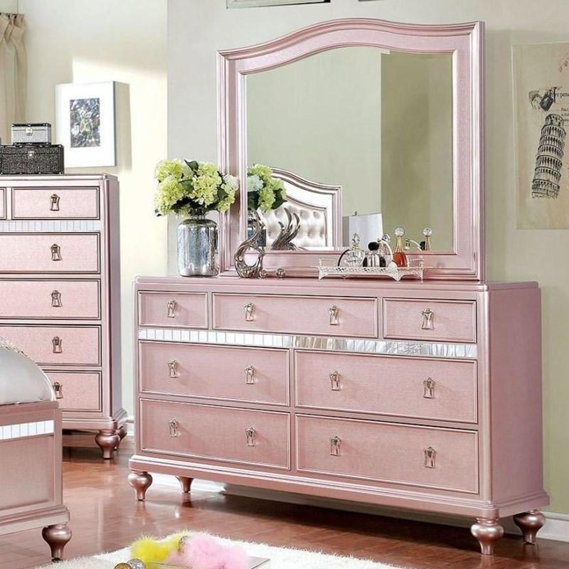 Large Picture of Furniture of America Ariston CM7171RG-M Mirror