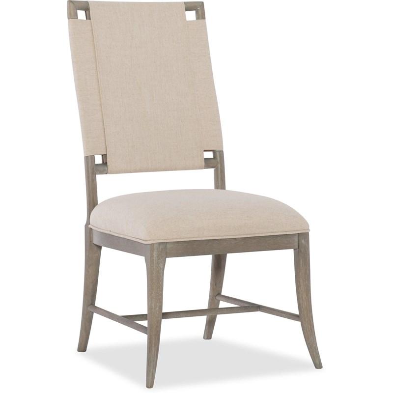 Hooker Furniture 6050-75410-GRY Affinity Upholstered Side Chair