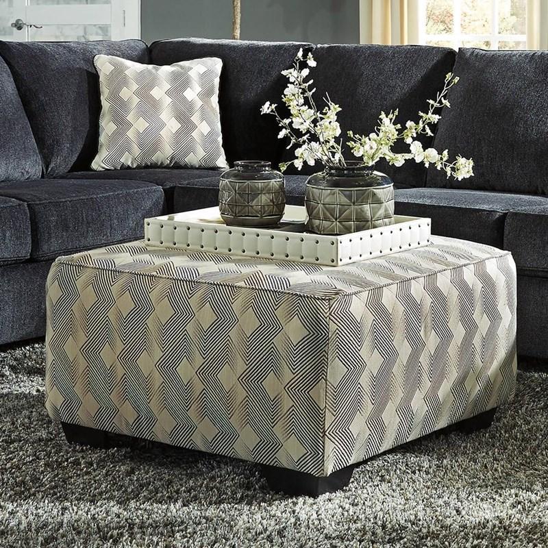 Large Picture of Signature Design by Ashley Eltmann 4130308 Oversized Accent Ottoman