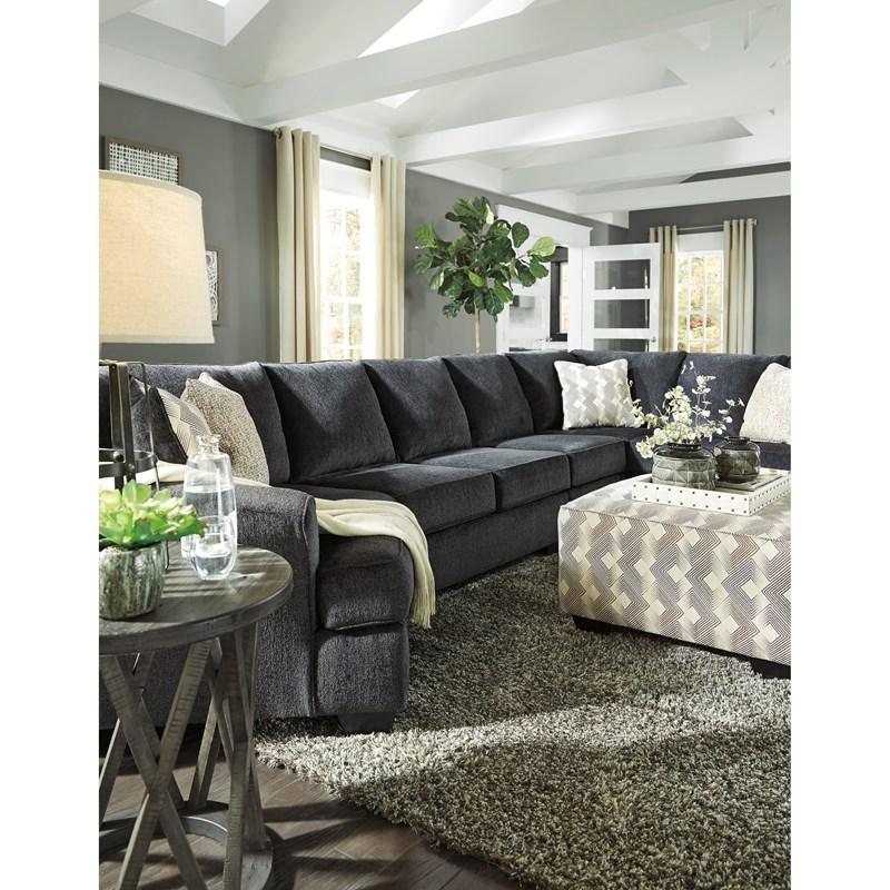 Large Picture of Signature Design by Ashley Eltmann 4130308 Oversized Accent Ottoman