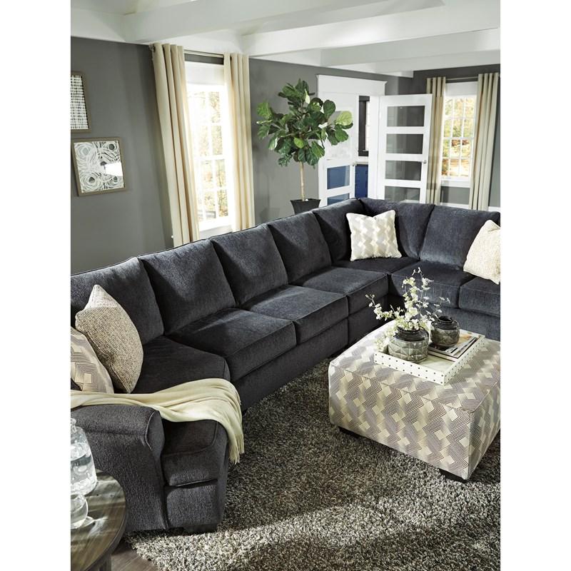 Large Picture of Signature Design by Ashley Eltmann 4130308 Oversized Accent Ottoman